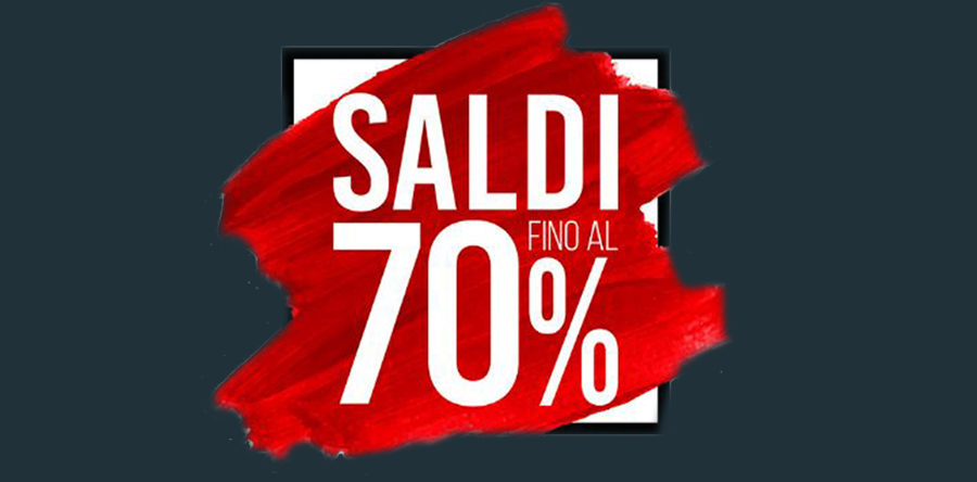 SALDI FINO AL 70%